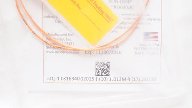 NeoDevices FTM5.0P-EO Enteral Feeding Tube 50Fr x 60cm